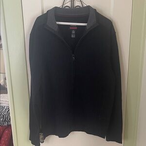 Women’s Black Full-Zip Sweater